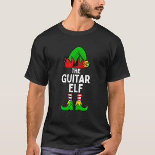 Camiseta La guitarra Elf Navidades divertidos que coinciden