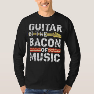 Camiseta La Guitarra Es El Bacon De La Orquesta De Música