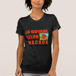 Camiseta La Guyane selon Macron est une île
