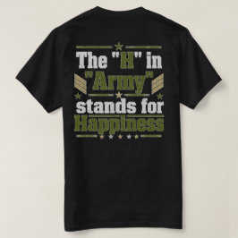 Camiseta La H en Ejército