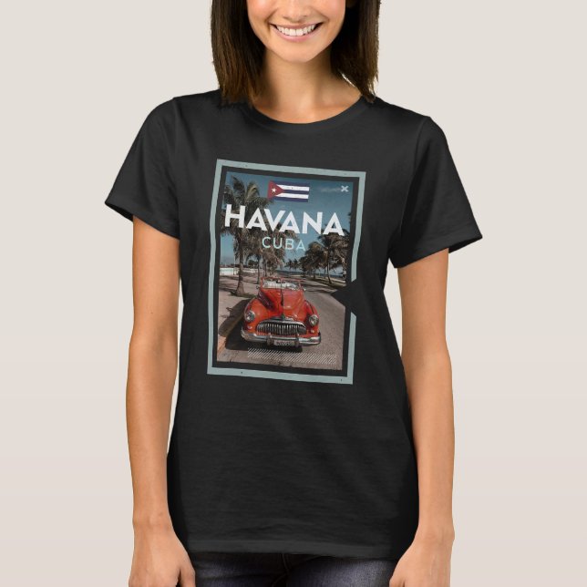 Camiseta La Habana, Cuba (Anverso)