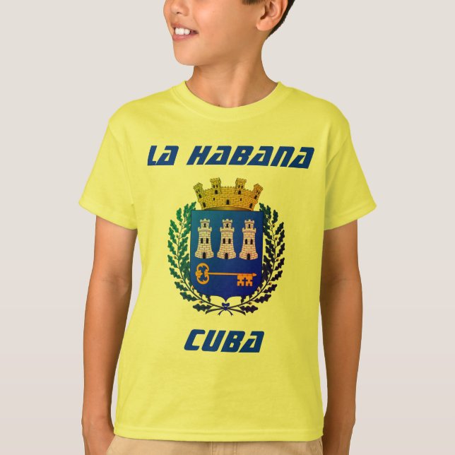Camiseta La Habana, Cuba, La Habana, Cuba (Capital Cubana) (Anverso)