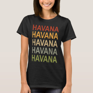 Camiseta La Habana retro Cuba Viajes Orgulloso Cubano La Ha