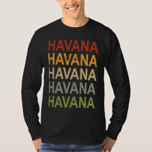 Camiseta La Habana retro Cuba Viajes Orgulloso Cubano La Ha
