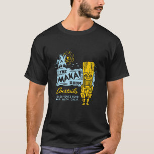 Camiseta La habitación Makai Los Angeles Ca Vintage Tiki Ba