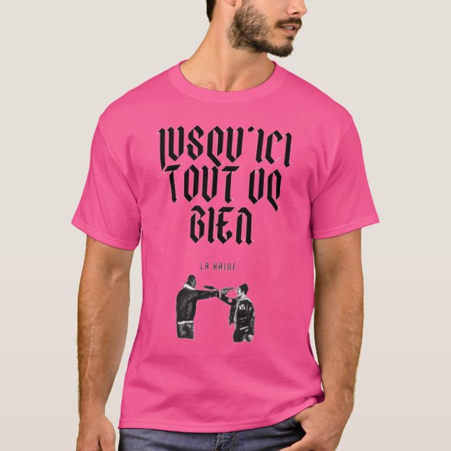 Camiseta La Haine Jusqu'Ici Tout Va Bien Bella Artes (Anverso)