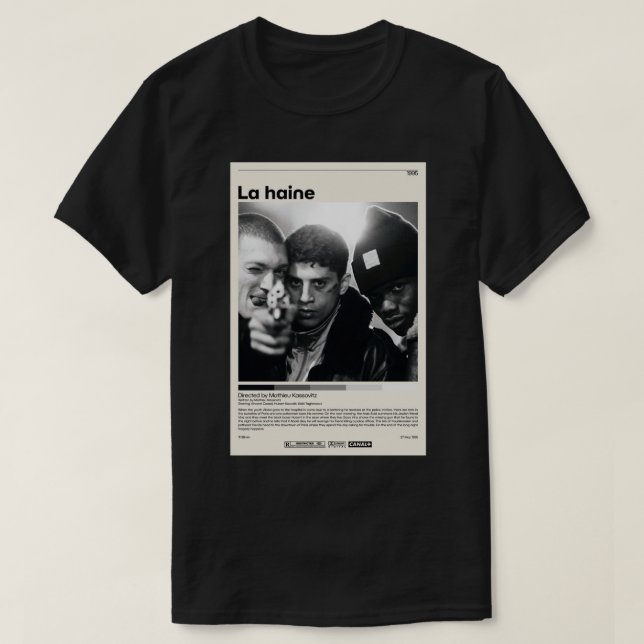 Camiseta La haine Mathieu Kassovitz.png (Diseño del anverso)