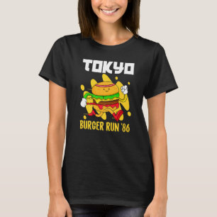 Camiseta La hamburguesa de Tokio desde la mano de obra japo