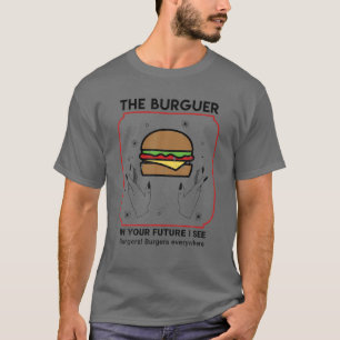 Camiseta La hamburguesa Hamburger Funny Food Lover Tarot Re