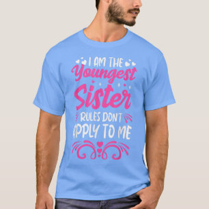 Camiseta La hermana graciosa que gobierna el cumpleaños yo