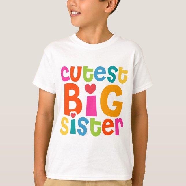 Camiseta La hermana grande más linda (Anverso)