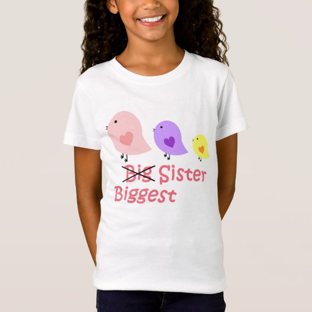 Camiseta La hermana más grande (Anverso)