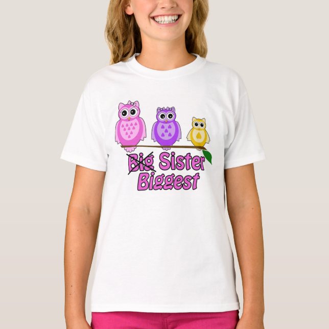 Camiseta La hermana más grande (Anverso)