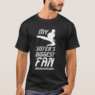 Camiseta La hermana mayor fan de Taekwondo, hermana del Tae