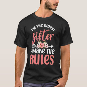 Camiseta La Hermana Mayor Que Coincide Con La Hermana Yo Ha