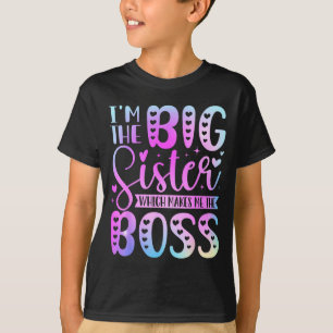 Camiseta La Hermana Mayor Que Hace Al Jefe Hermano Divertid