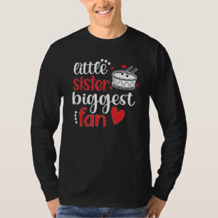Camiseta La hermana menor, el mayor fan, mejor hermana de l