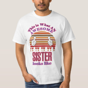 Camiseta la hermana parece