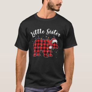 Camiseta La hermana pequeña de la familia de búfalos de oso