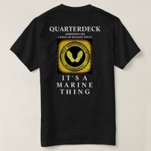 CAMISETA LA HERMANDAD COMIENZA AQUÍ / ES UNA COSA MARINA