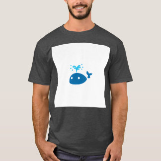 Camiseta La hermosa ballena azul grande