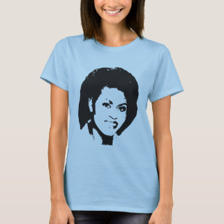 Camiseta La hermosa cara de Michelle Obama