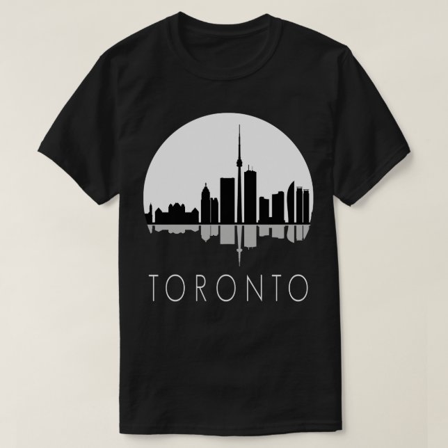 Camiseta La hermosa ciudad de Toronto Ontario Canadá (Diseño del anverso)