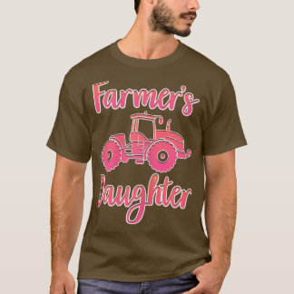 Camiseta La hija de una agricultora Chica Tractor Lover