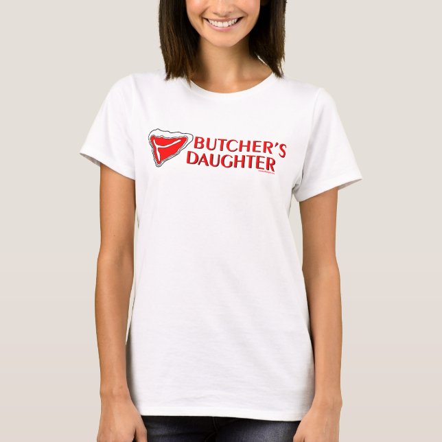 Camiseta La hija del carnicero (Anverso)
