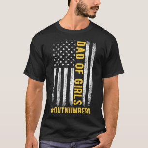 Camiseta La hija del día del padre Navidad papá de Chicas s