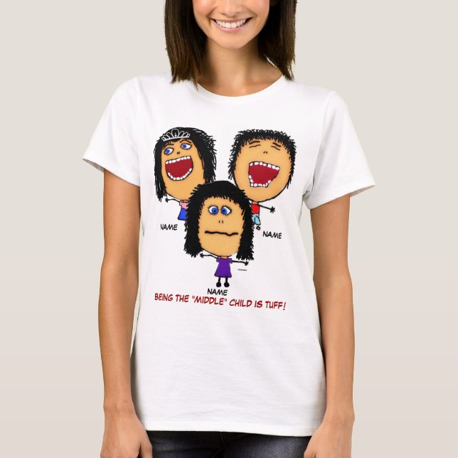 Camiseta La hija del medio (Anverso)