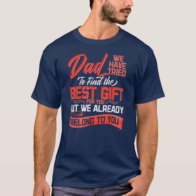 Camiseta La hija del padre hijo de la esposa, un dulce mens (Anverso)