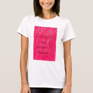 Camiseta La hija del río.