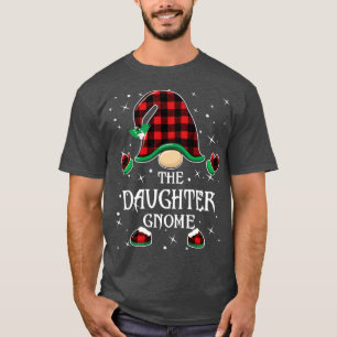 Camiseta La hija Gnome compara a los Navidades familiares P