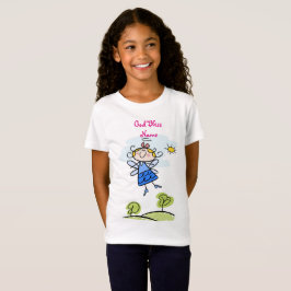 Camiseta La hija pequeña Angel personalizada