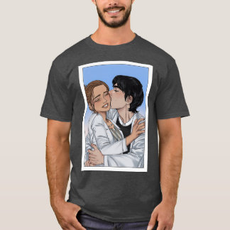 Camiseta La hipótesis del amor Olive y Adam