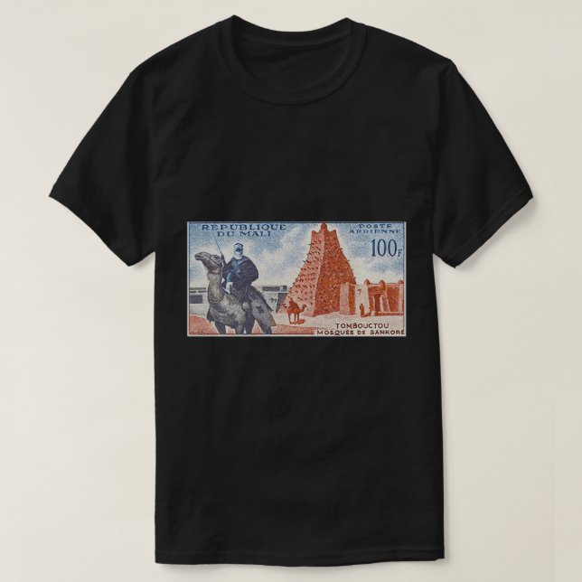 Camiseta La historia africana Mansa Musa del hombre imperia (Diseño del anverso)