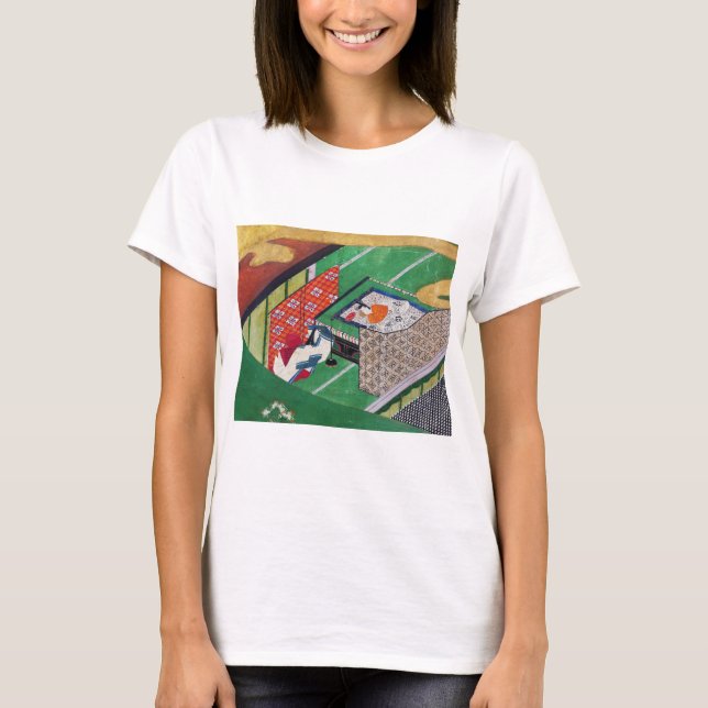 Camiseta La historia de Genji, Tawaraya Sotatsu (Anverso)