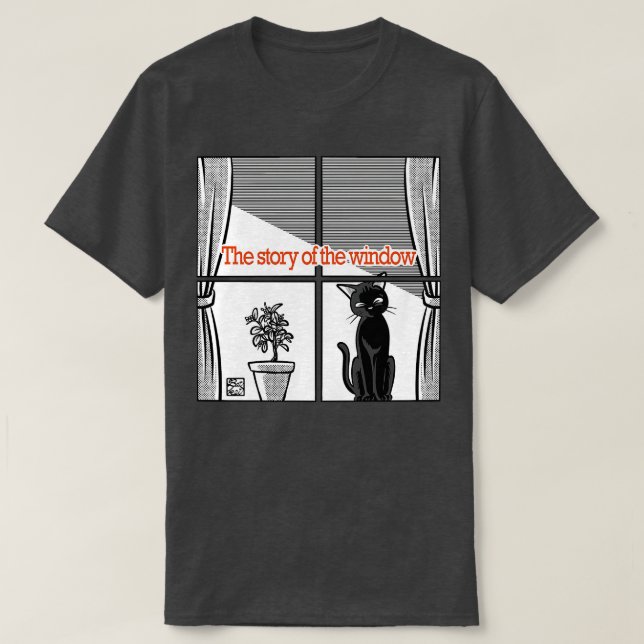 Camiseta La historia de la ventana (Diseño del anverso)