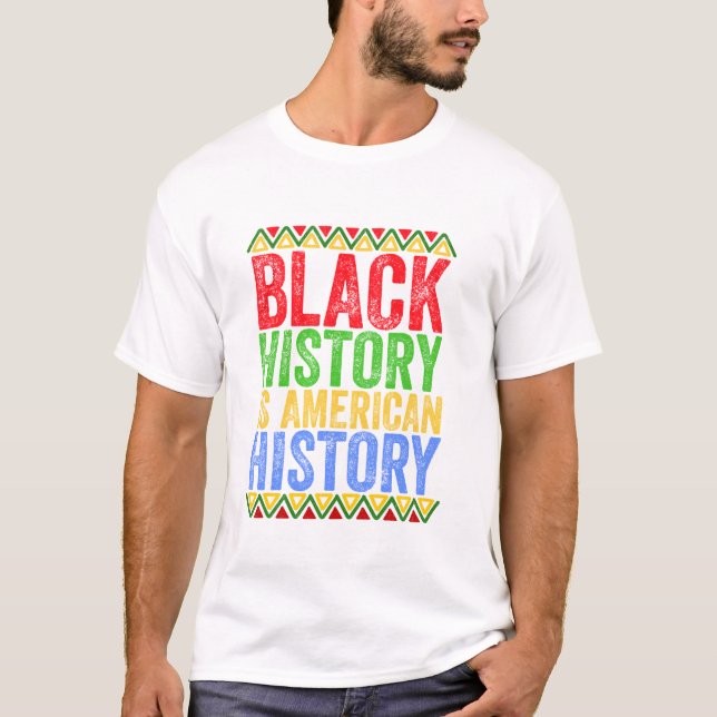 Camiseta La historia es estadounidense (Anverso)