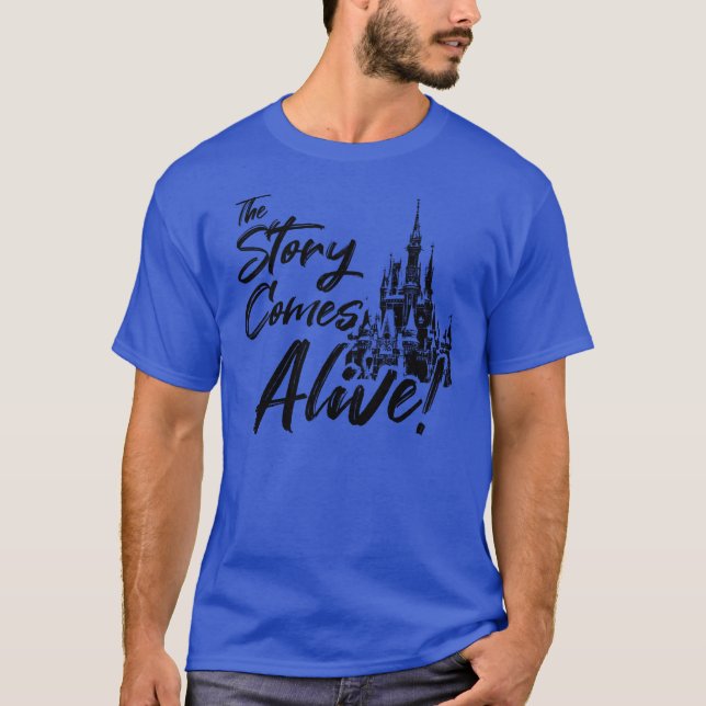 Camiseta La historia llega con luz natural (Anverso)