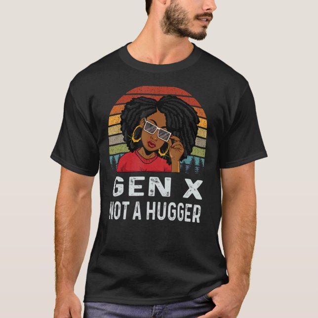 Camiseta La Historia Negra Africana De Gen X Melanin No Es  (Anverso)