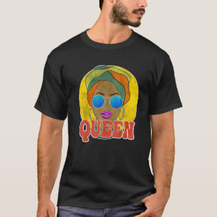 Camiseta La historia negra afroamericana de la época de ret