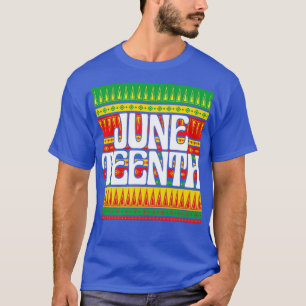 Camiseta La historia negra afroamericana Libertad para EE.U