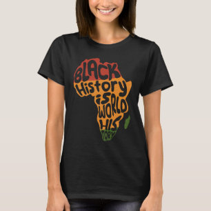 Camiseta La historia negra de África es historia mundial af