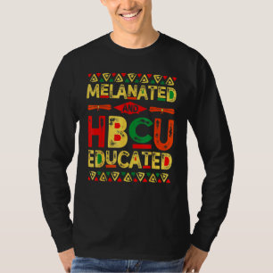 Camiseta La Historia Negra De África Melanada Y Educada Por
