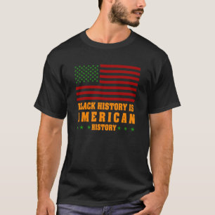 Camiseta La historia negra es historia estadounidense