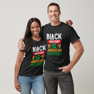 Camiseta La historia negra es historia estadounidense