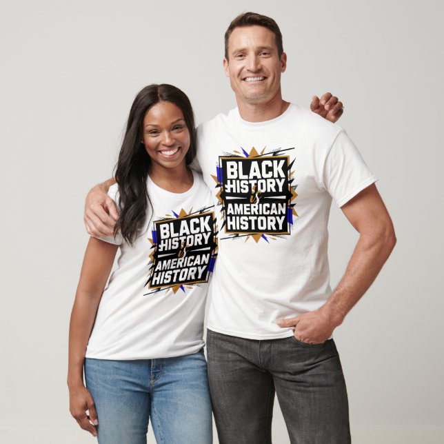 Camiseta La historia negra es historia estadounidense (Unisexo)