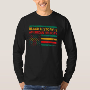 Camiseta La Historia Negra Es Historia Estadounidense Histo